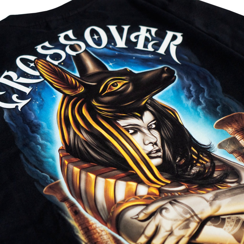 T-SHIRT CROSSOVER ANUBIS BLACK