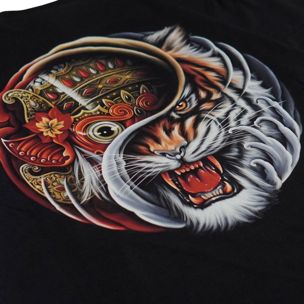 TSHIRT CROSSOVERBDG X MI "BARONG MAUNG " BLACK