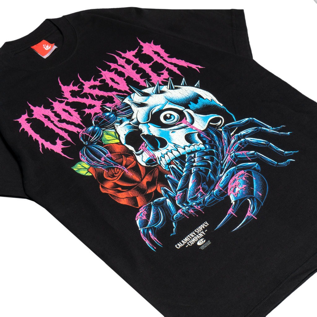 T-SHIRT CROSSOVER SCORP BLACK