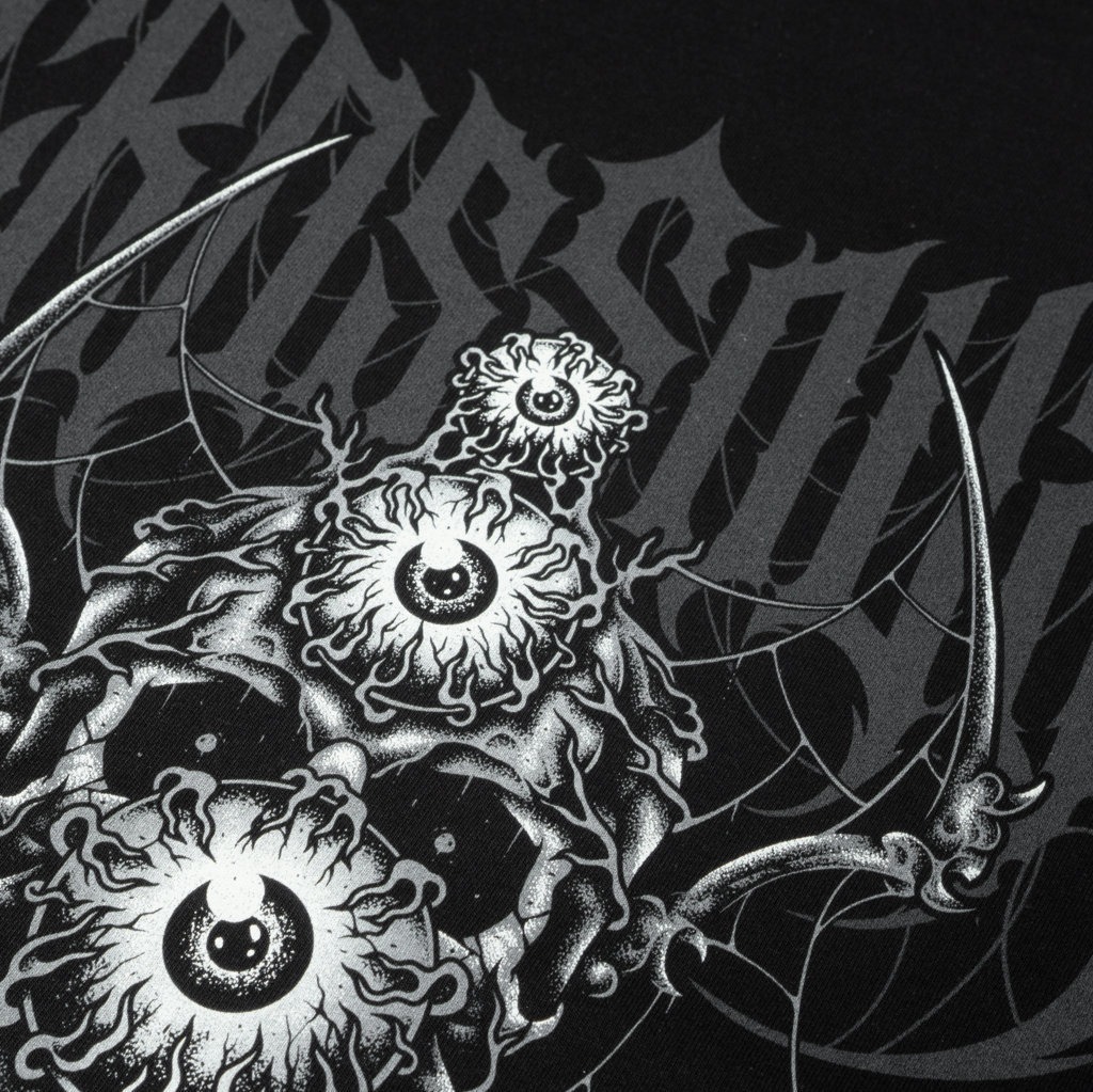 T-SHIRT CROSSOVER LIBERATED BLACK