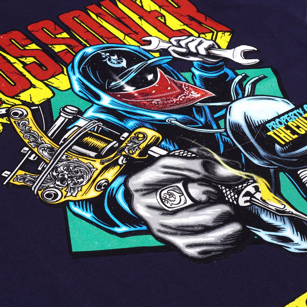 T-SHIRT CROSSOVER INKFEST26 "MASCOT" NAVY