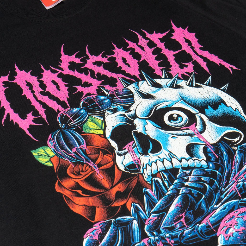 T-SHIRT CROSSOVER SCORP BLACK