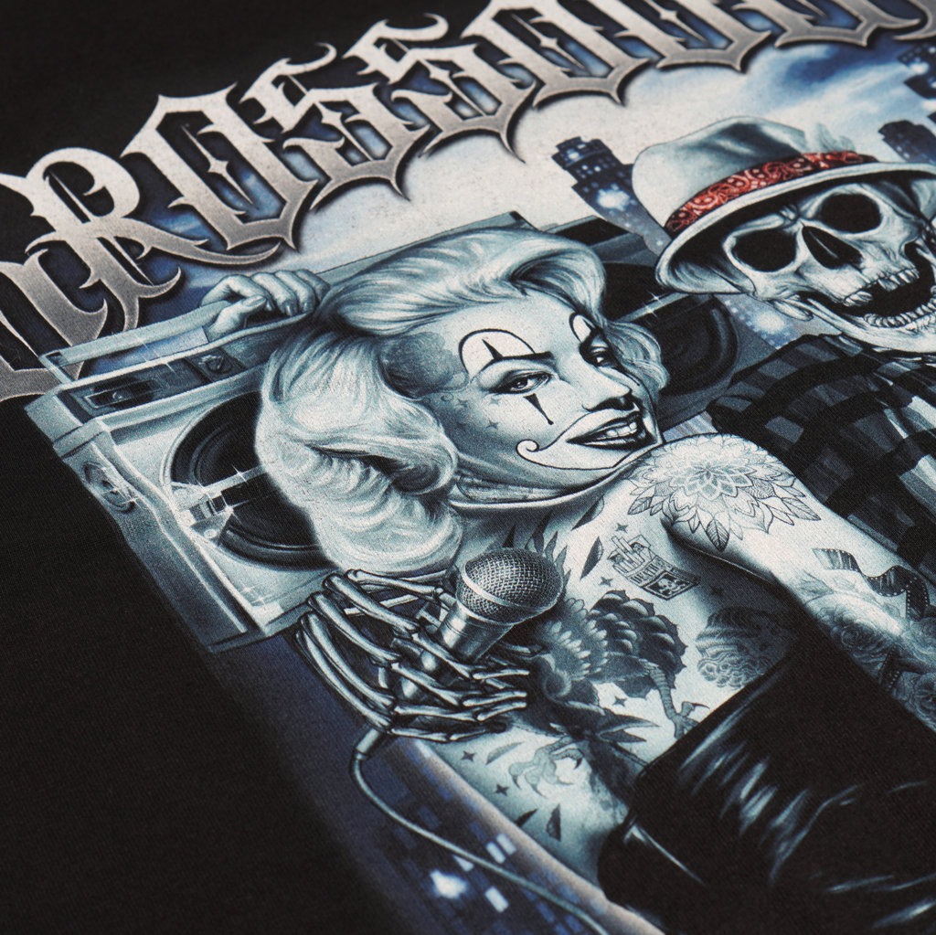 T-SHIRT CROSSOVER X CHILOK BALI 25 BLACK