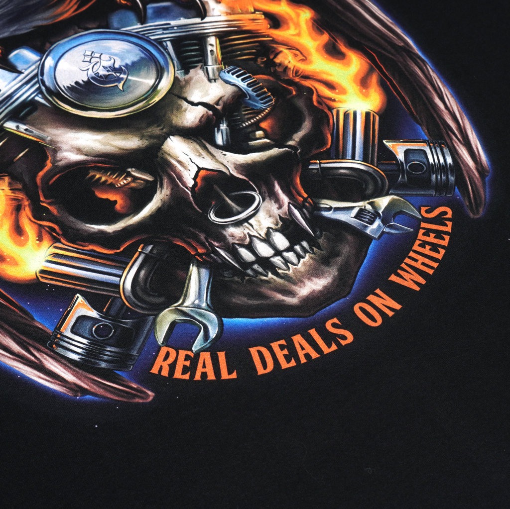 T-SHIRT CROSSOVER VIGLE BLACK