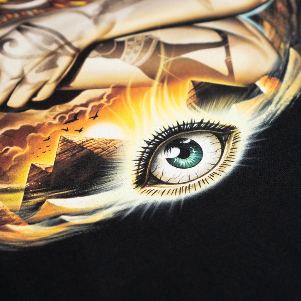 T-SHIRT CROSSOVER ANUBIS BLACK