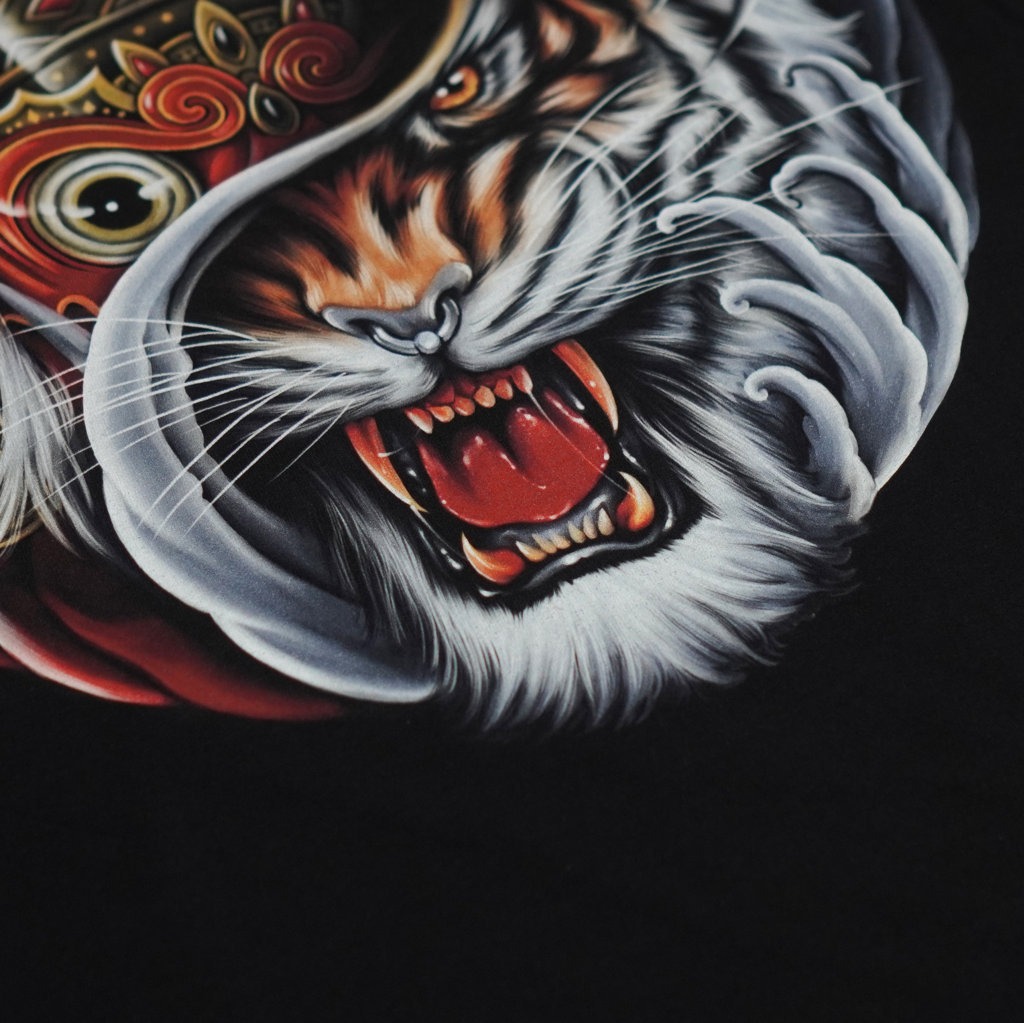 TSHIRT CROSSOVERBDG X MI "BARONG MAUNG " BLACK