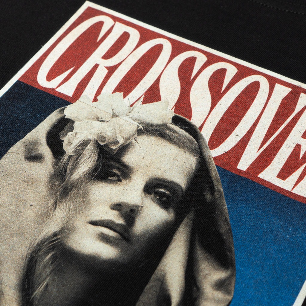 T-SHIRT CROSSOVER FLUX BLACK