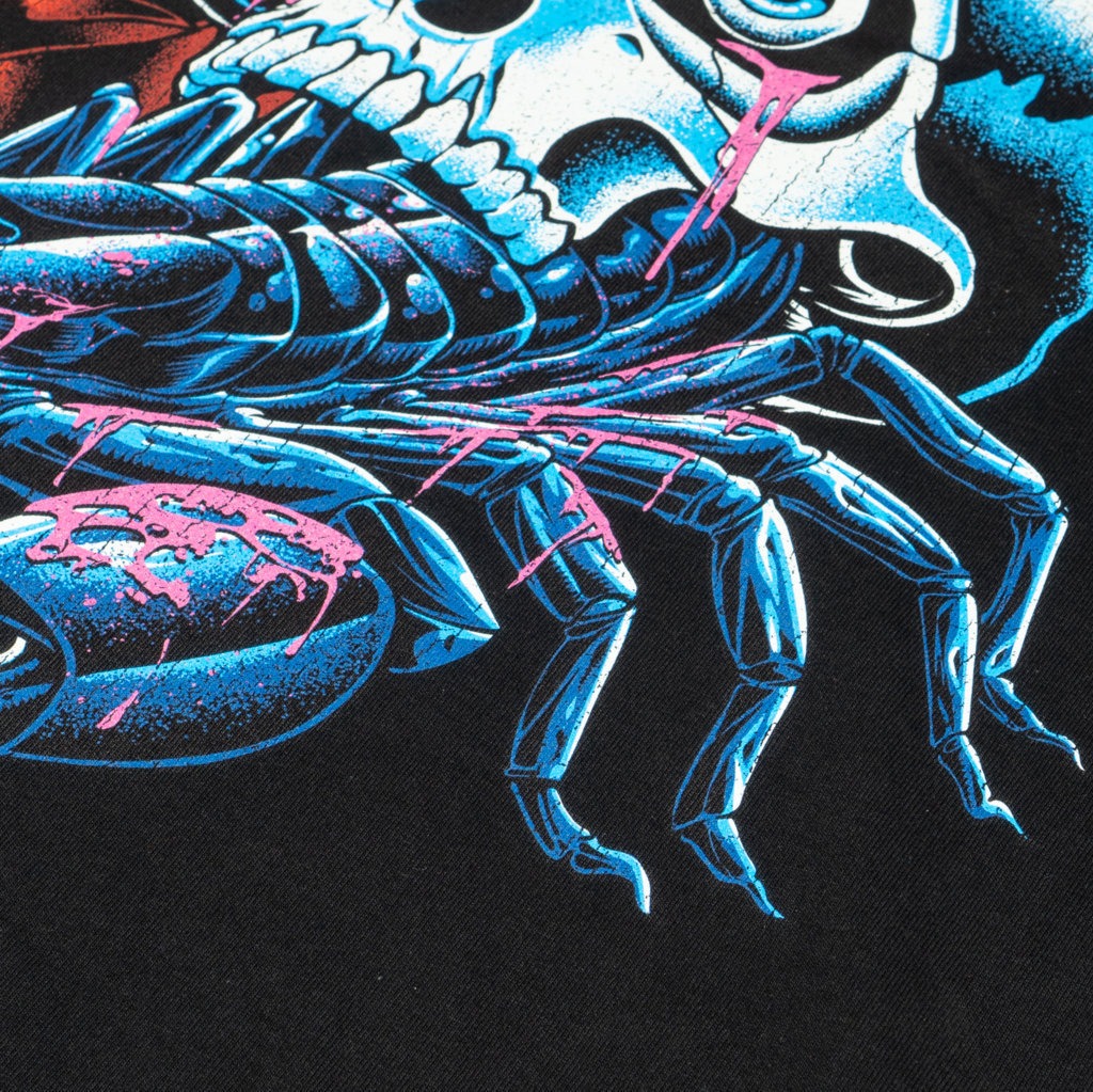 T-SHIRT CROSSOVER SCORP BLACK
