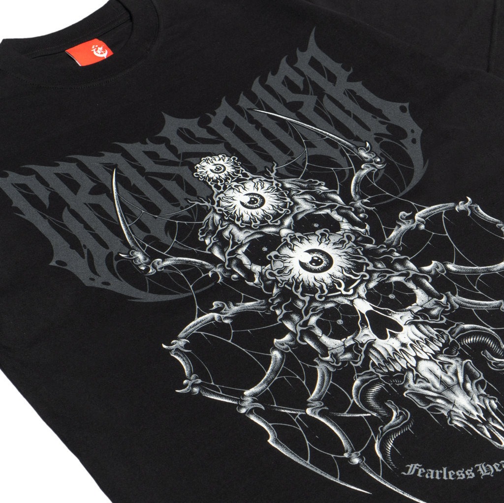 T-SHIRT CROSSOVER LIBERATED BLACK