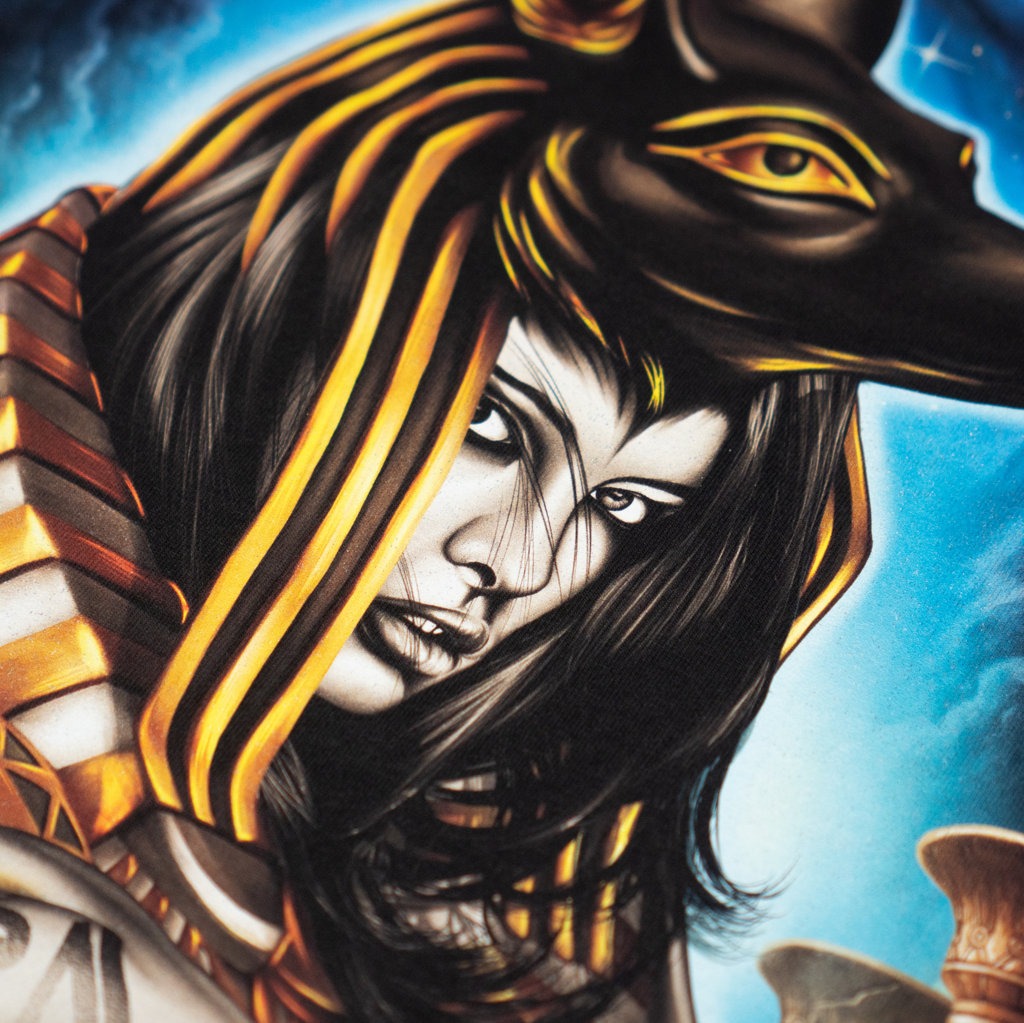 T-SHIRT CROSSOVER ANUBIS BLACK