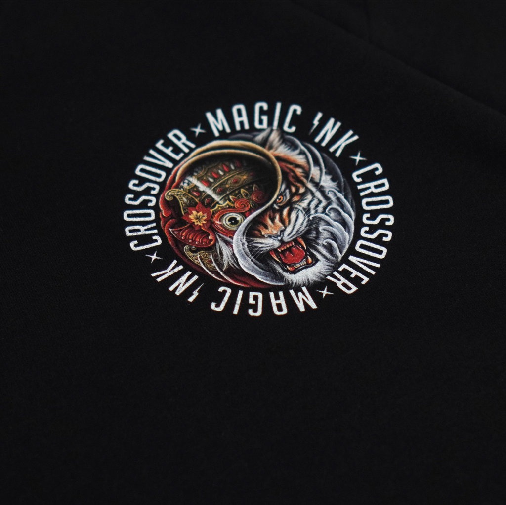 TSHIRT CROSSOVERBDG X MI "BARONG MAUNG " BLACK