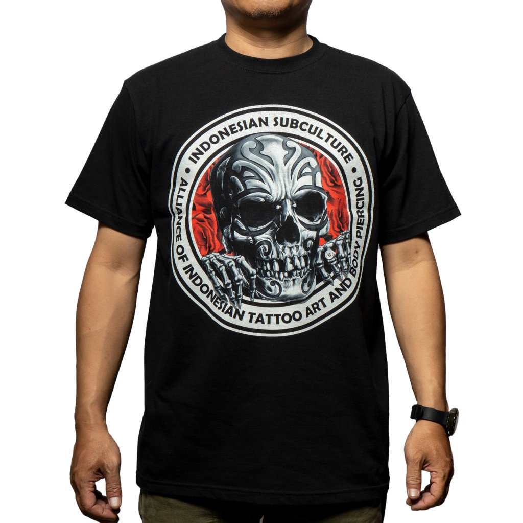 T-SHIRT CROSSOVER X ISC BLACK