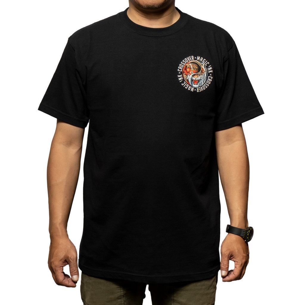 TSHIRT CROSSOVERBDG X MI "BARONG MAUNG " BLACK