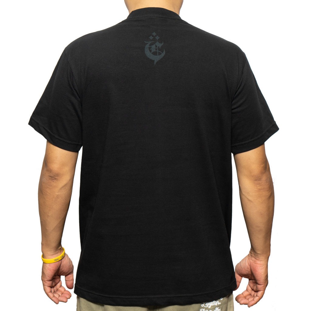 T-SHIRT CROSSOVER LIBERATED BLACK