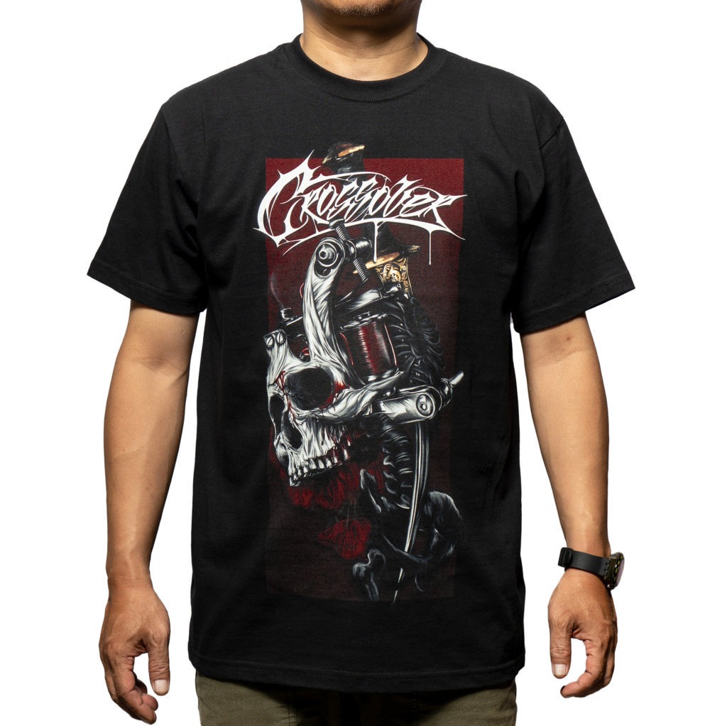 T-SHIRT CROSSOVER COILSTAB BLACK