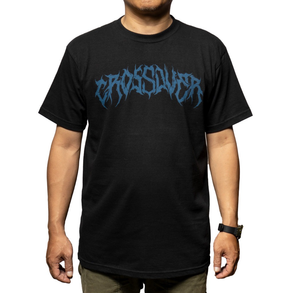 T-SHIRT CROSSOVER BACKBONE BLACK