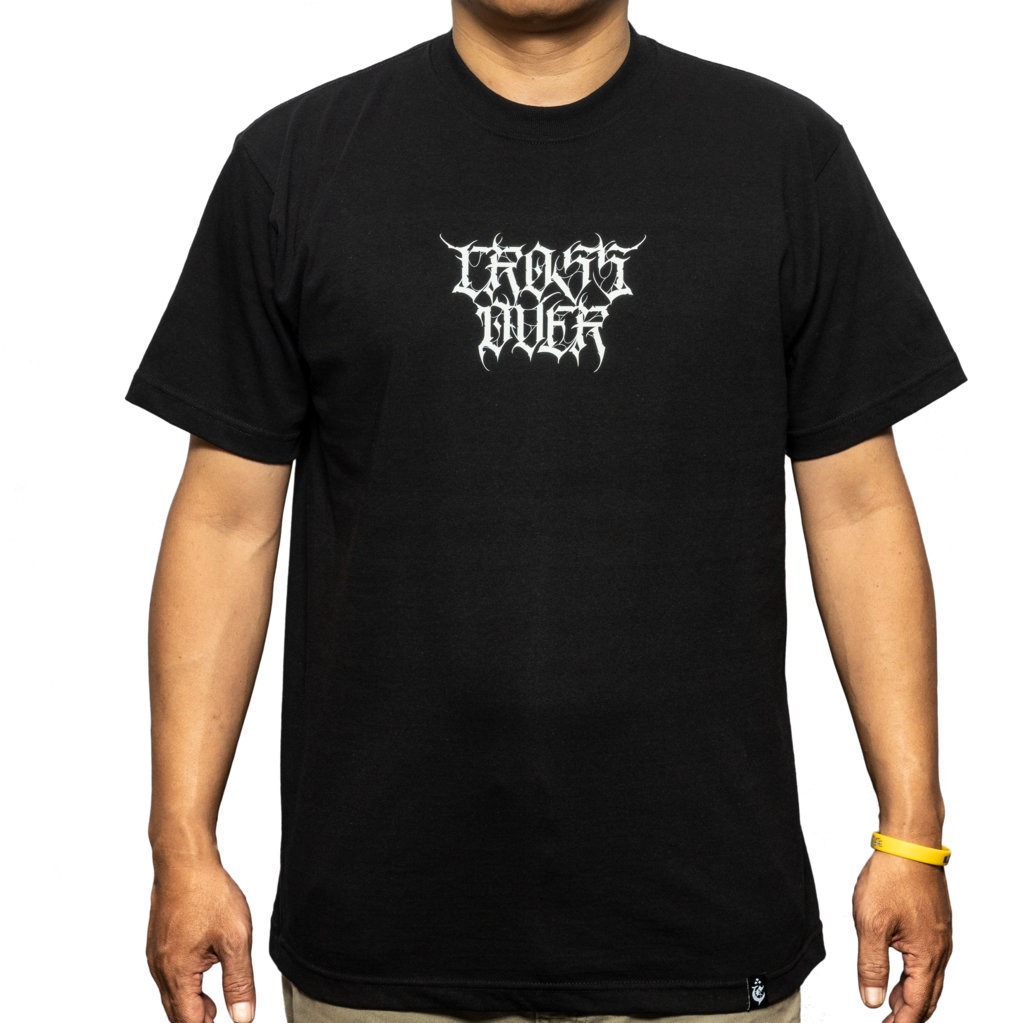 T-SHIRT CROSSOVER BAD DREAM BLACK 