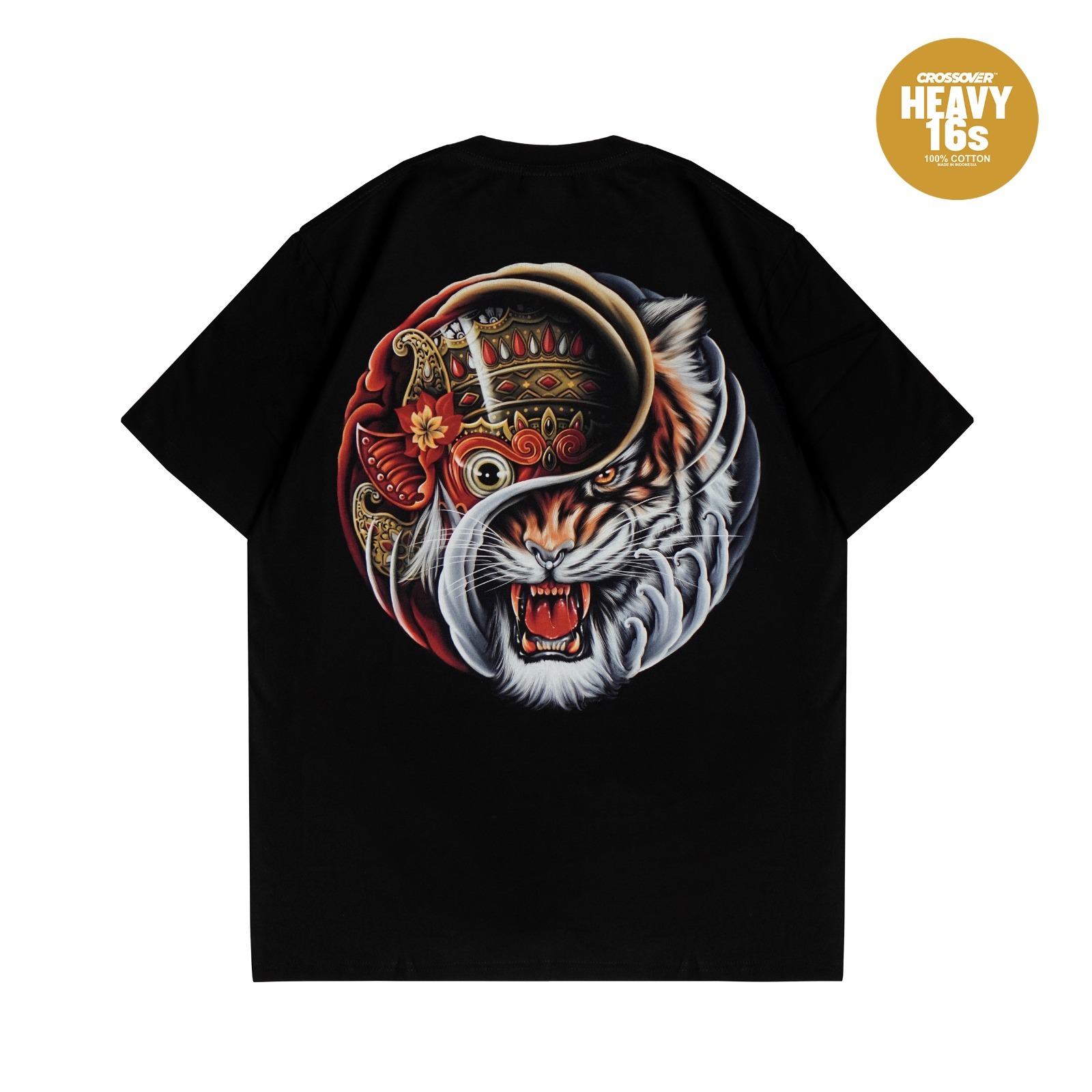 TSHIRT CROSSOVERBDG X MI "BARONG MAUNG " BLACK