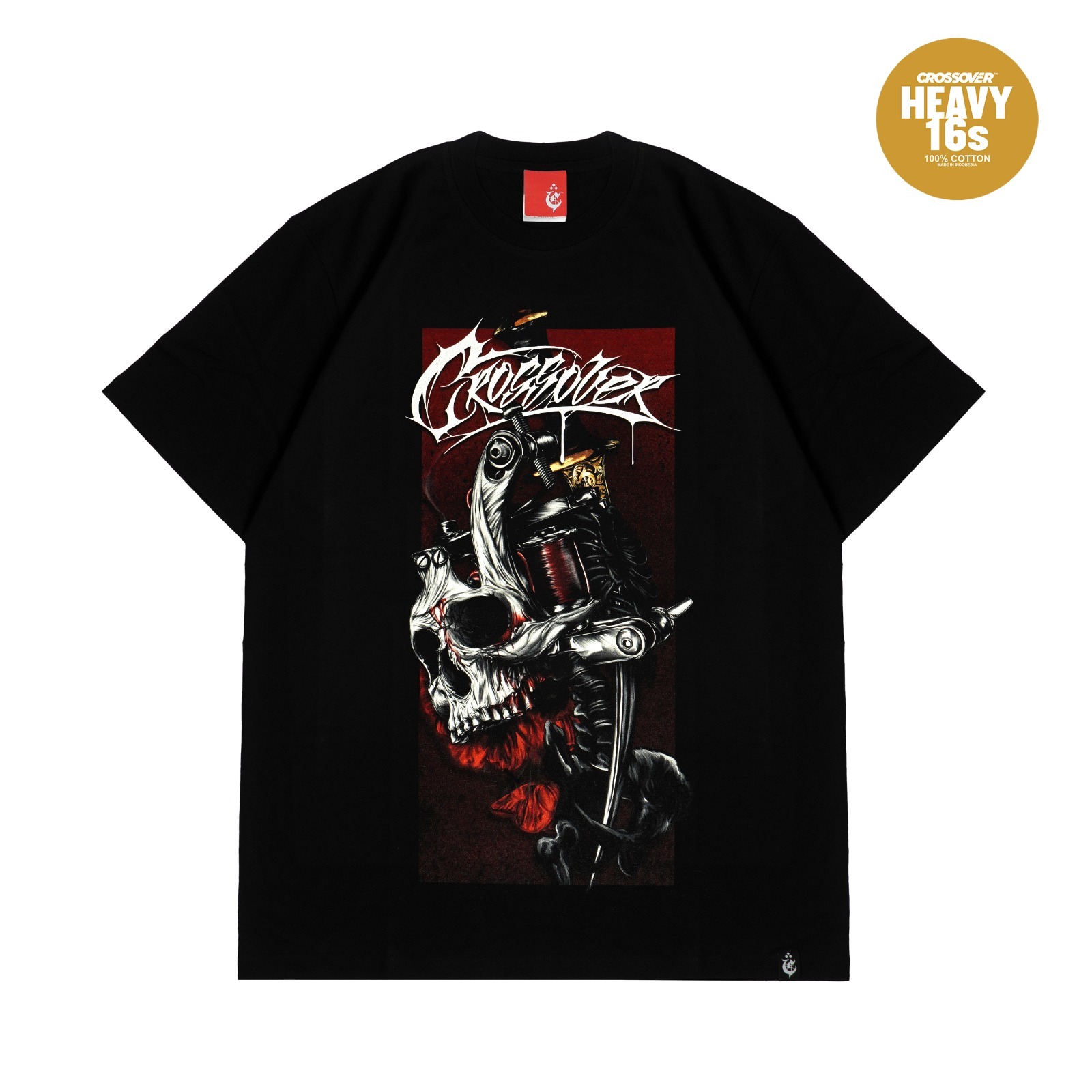 T-SHIRT CROSSOVER COILSTAB BLACK