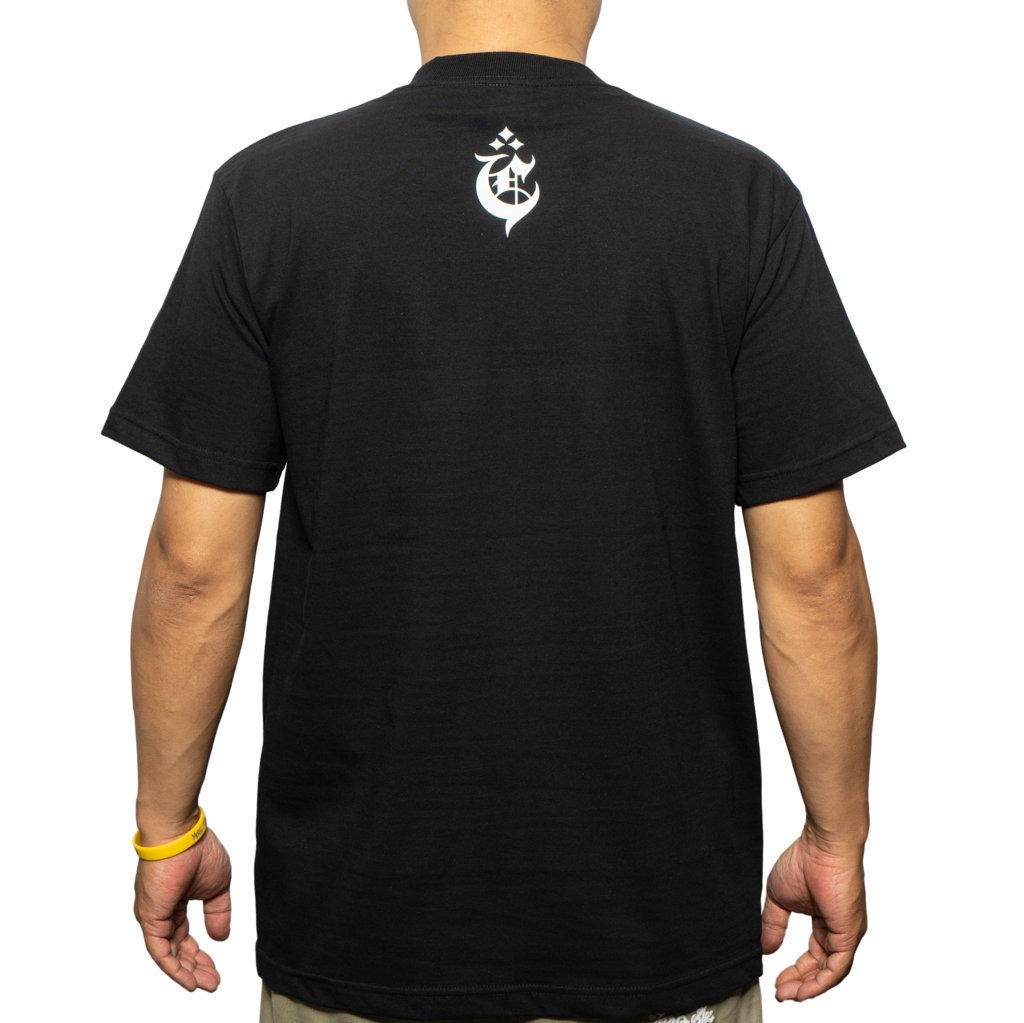 T-SHIRT CROSSOVER FLUX BLACK
