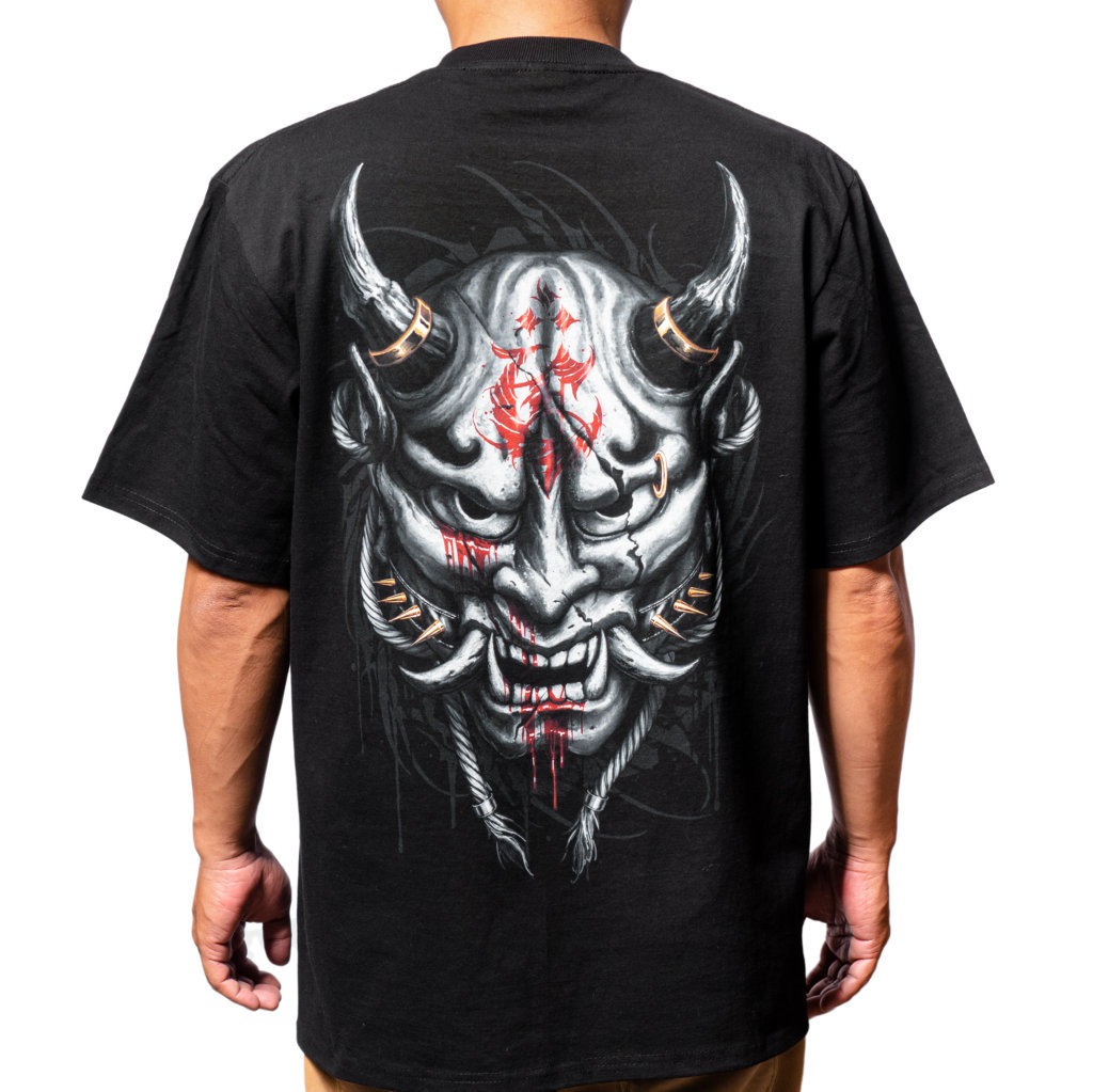 T-SHIRT CROSSOVER STONI BLACK