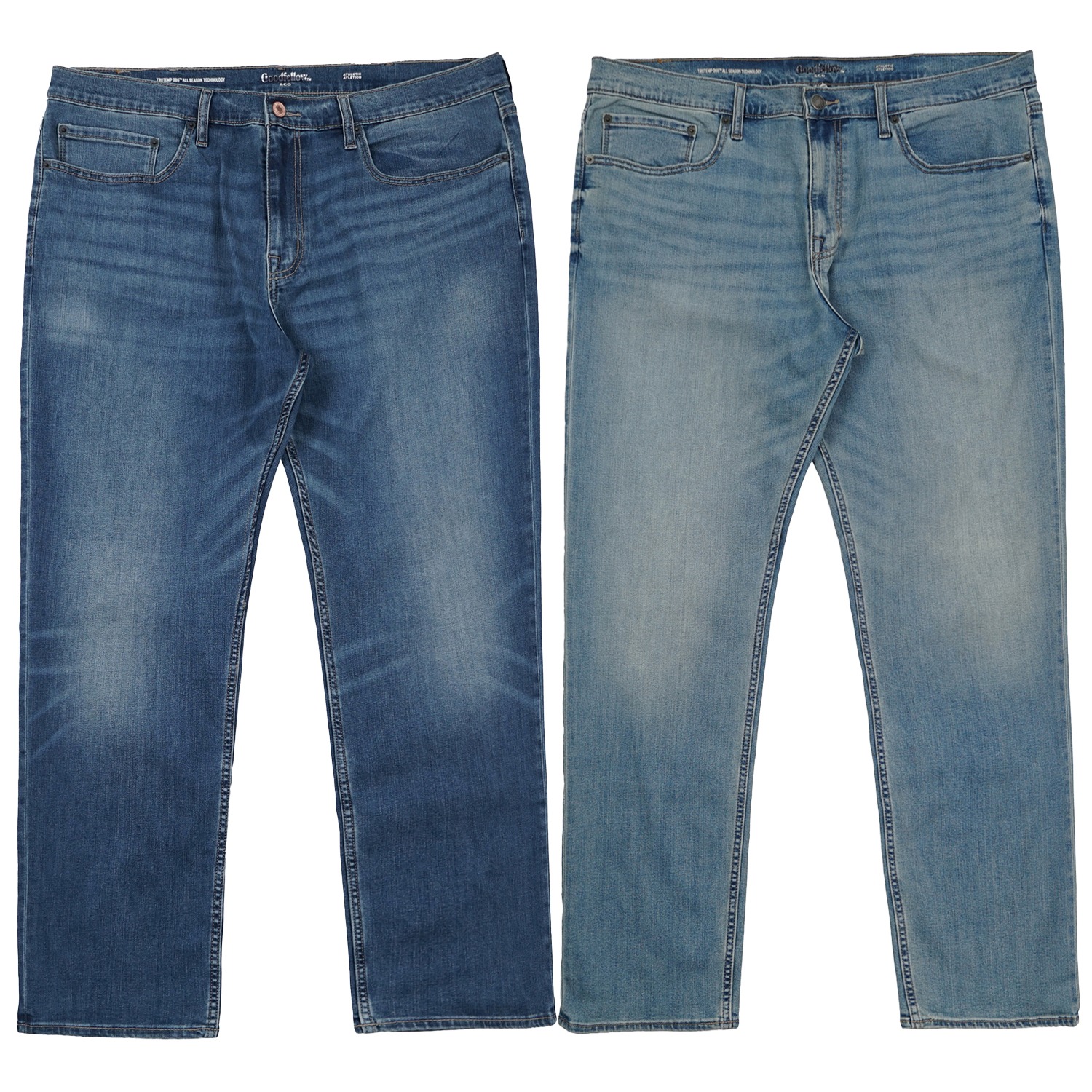 Men Athletic Fit Jeans Bigsize Original - Celana Denim Pria Jumbo Size