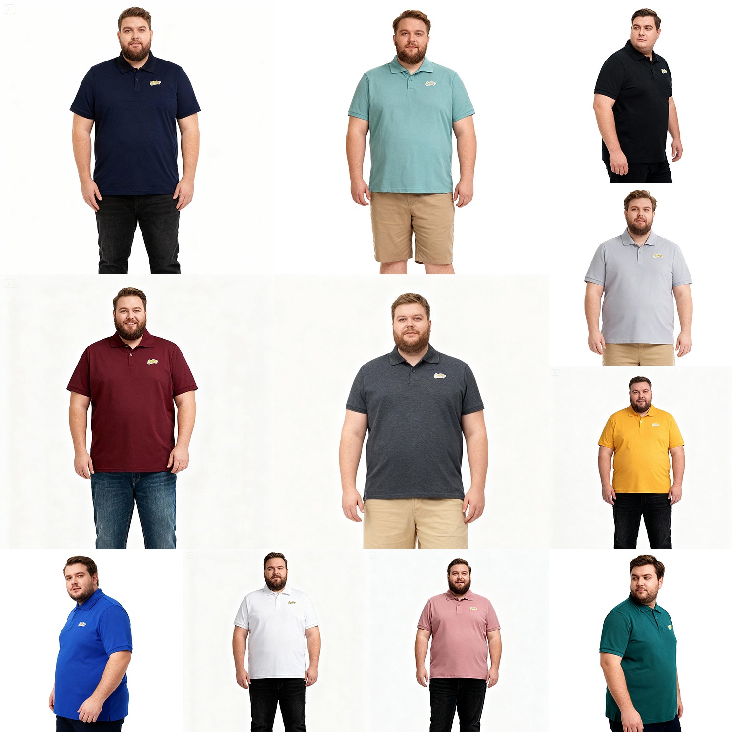 Eastlore Polo Tshirt Lacos Bigsize Original - Kaos Kerah Pria Jumbo Size