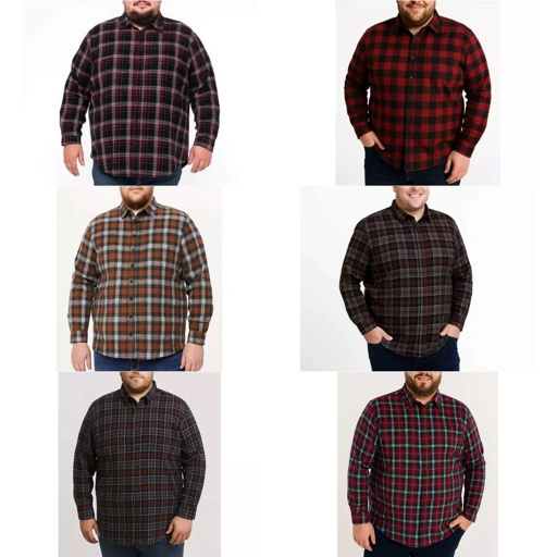 Eastlore Flannel Shirt Bigsize Original - Kemeja Pria Jumbo Size