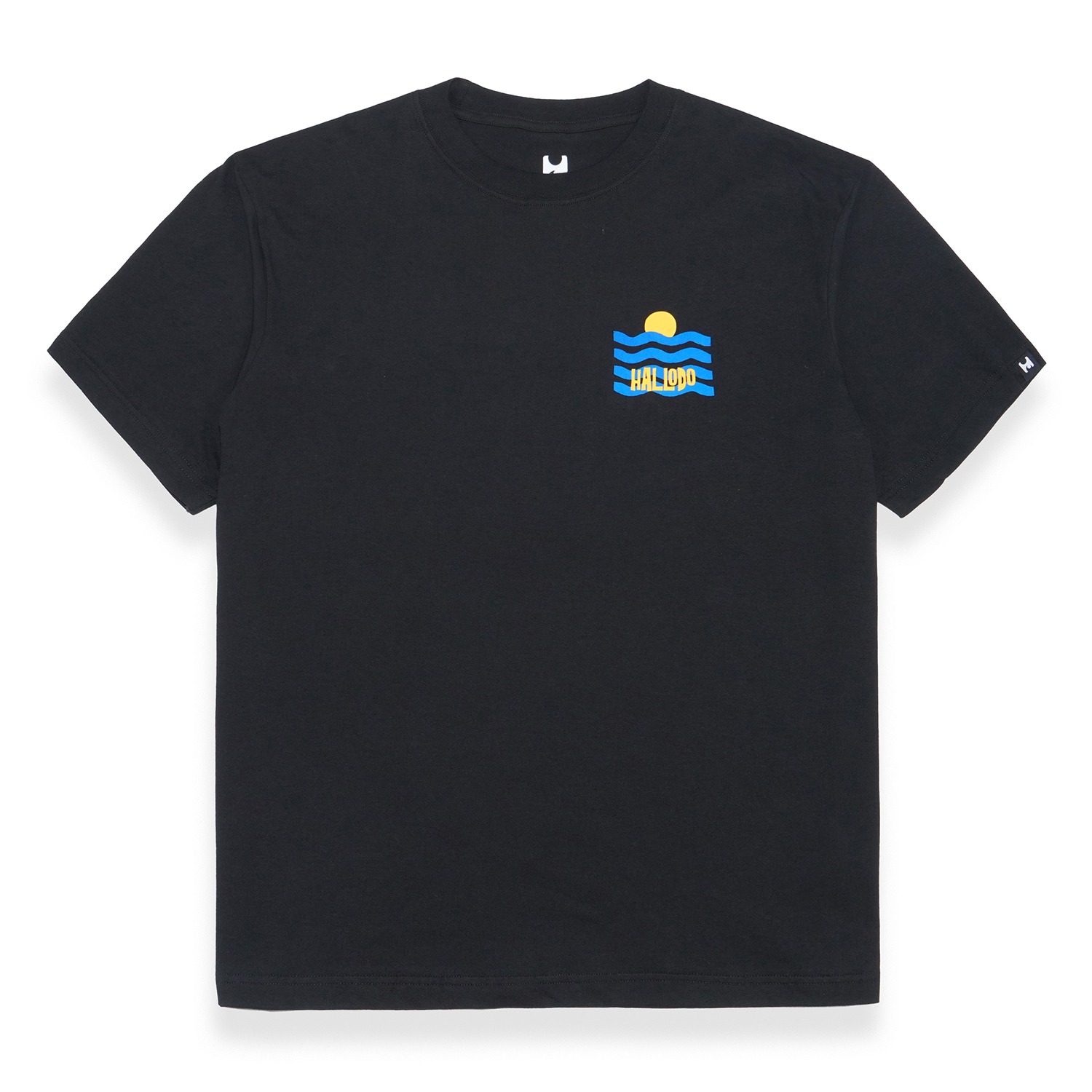 Hallodo Surfing Bigsize T-shirt Wave Icon 100% Original - Kaos Surf Pantai Pria Jumbo Size