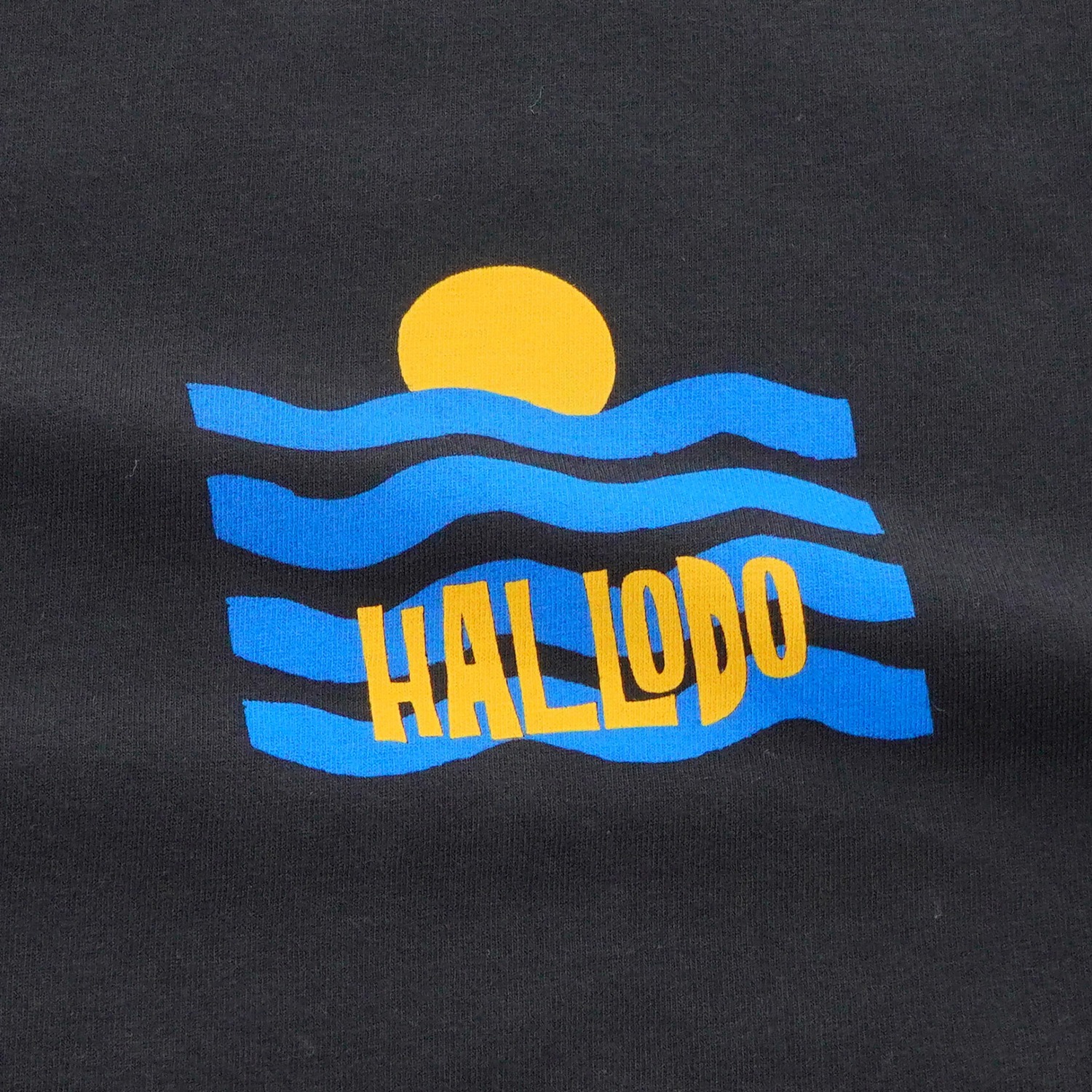 Hallodo Surfing Bigsize T-shirt Wave Icon 100% Original - Kaos Surf Pantai Pria Jumbo Size