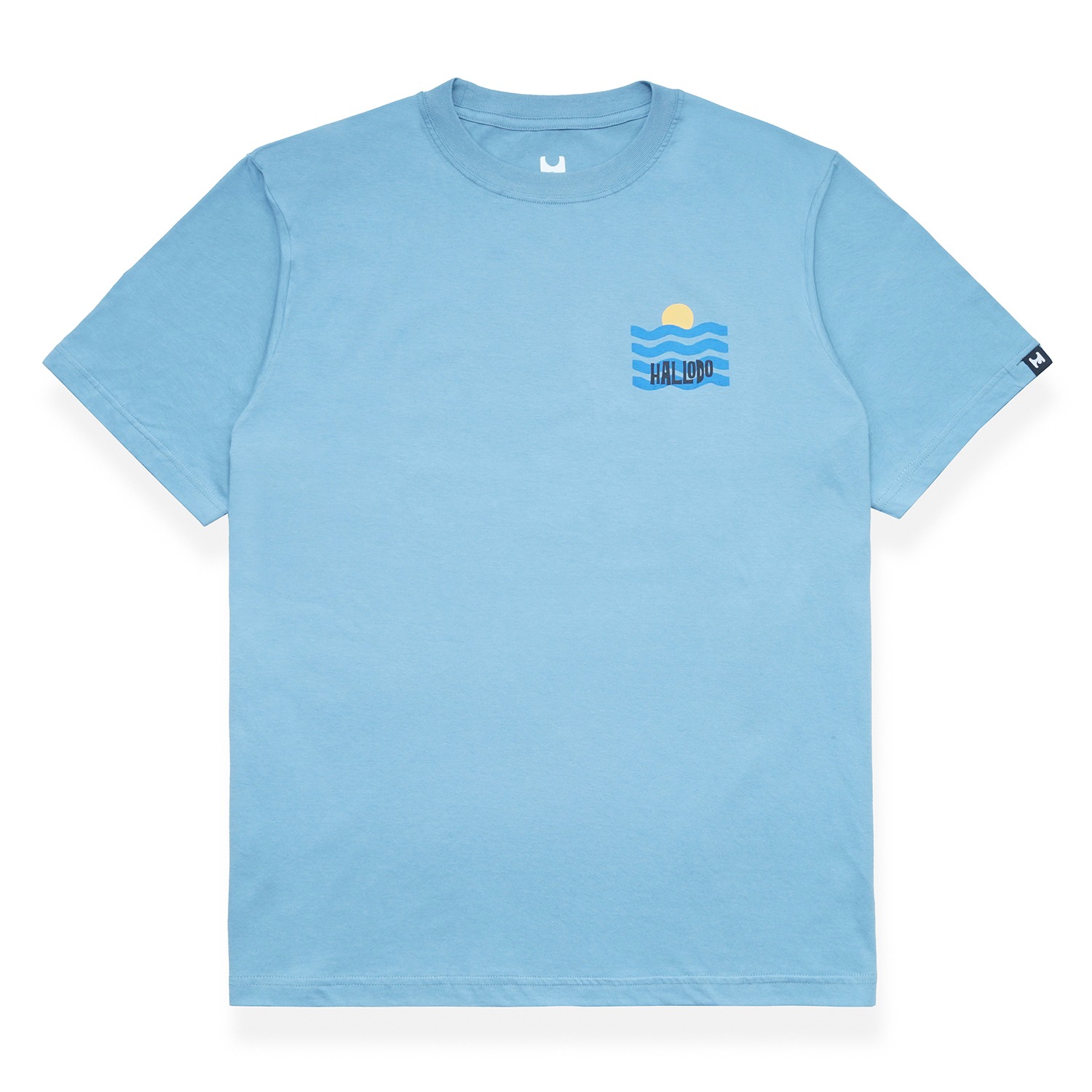 Hallodo Surfing Bigsize T-shirt Wave Icon 100% Original - Kaos Surf Pantai Pria Jumbo Size