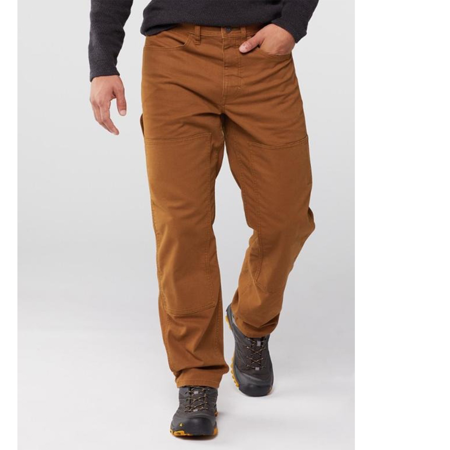 Men Outdoor Pants Grey Bigsize Original - Celana Lapangan Jumbo Size RC013
