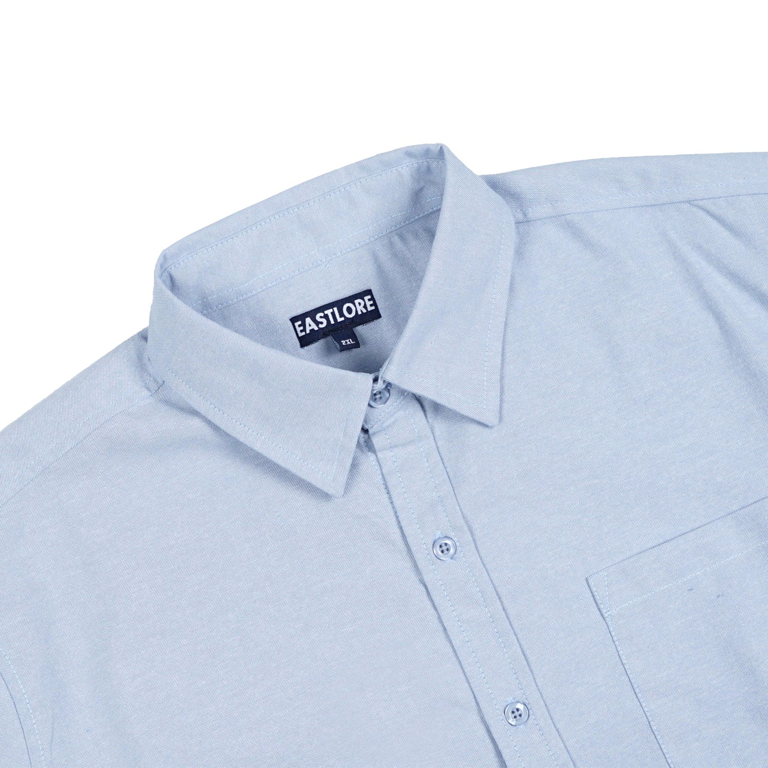 Eastlore Oxford Long Sleeve Shirt Bigsize Original - Kemeja Formal Casual Pria Jumbo Size