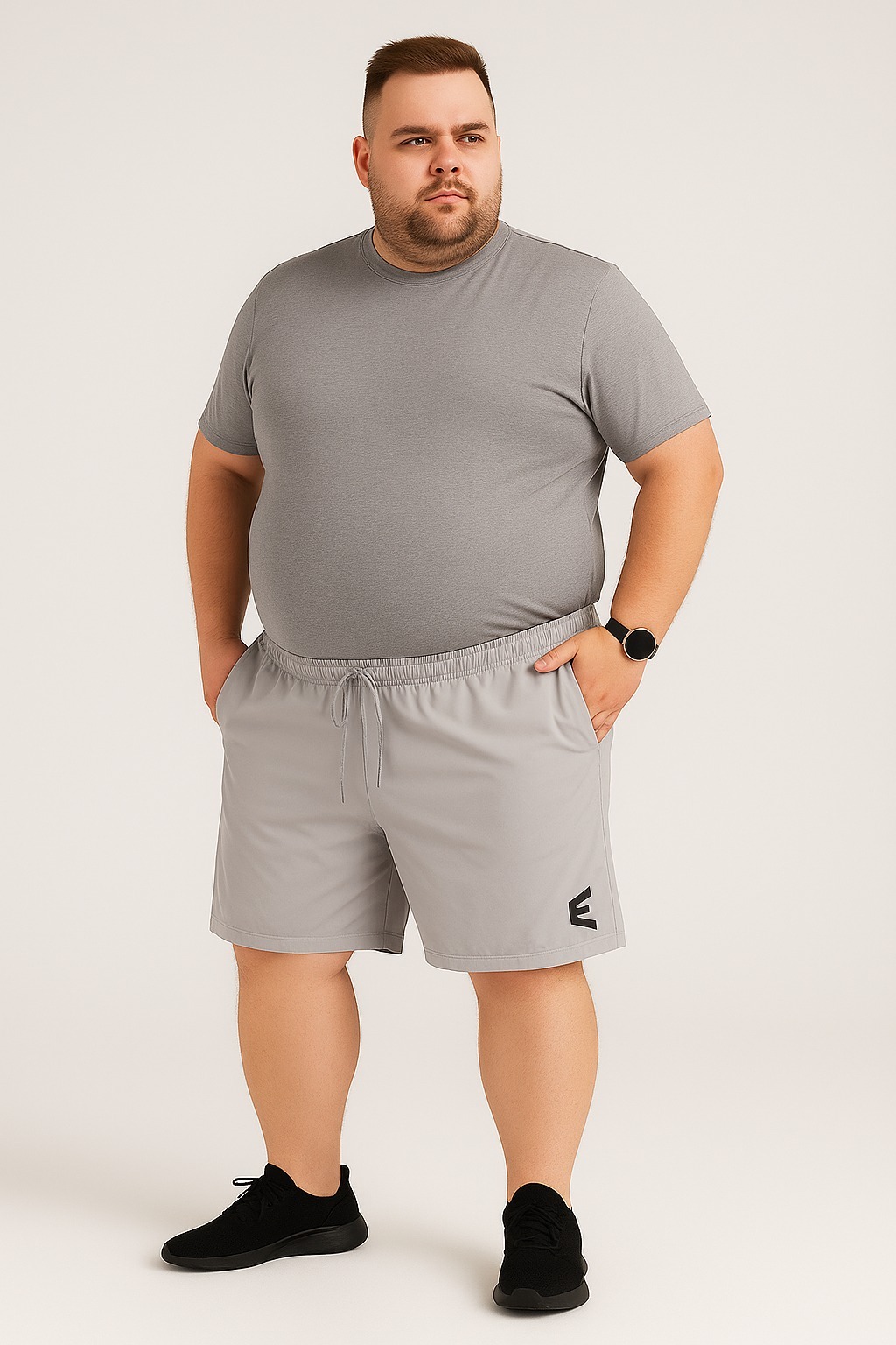 Eastlore Short Pant Sport Bigsize Original - Celana Training Gym Running Jumbo Size ES114