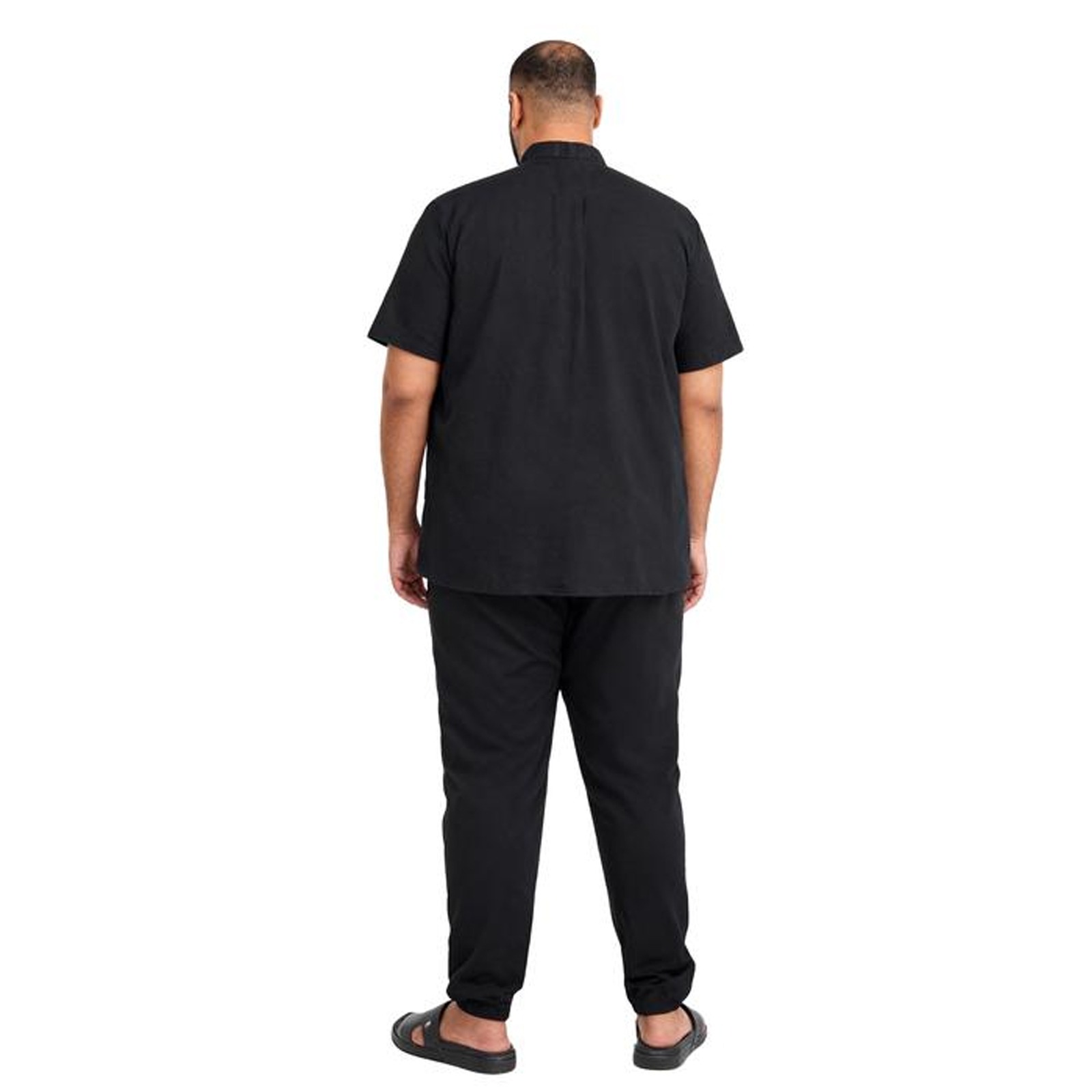 Eastlore Kemeja Koko Linen Casual Shirt Bigsize Original - Baju Muslim Pria Jumbo Size