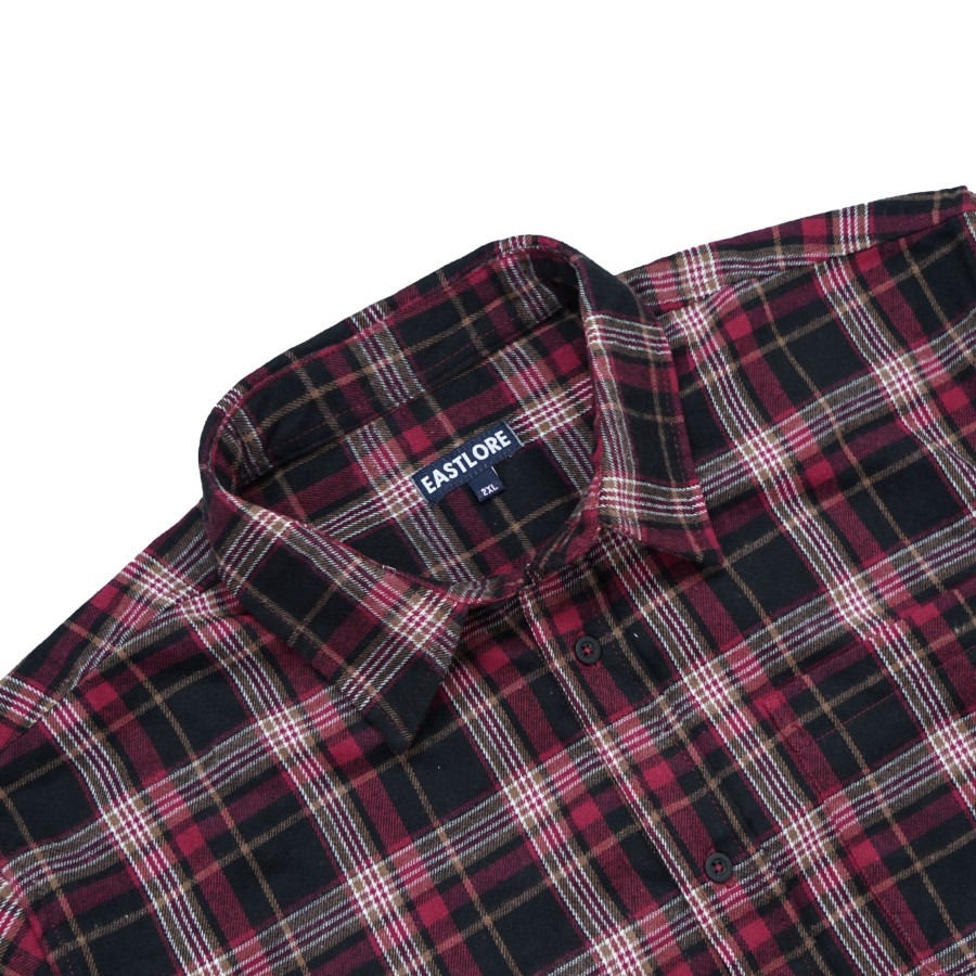 Eastlore Flannel Shirt Bigsize Original - Kemeja Pria Jumbo Size