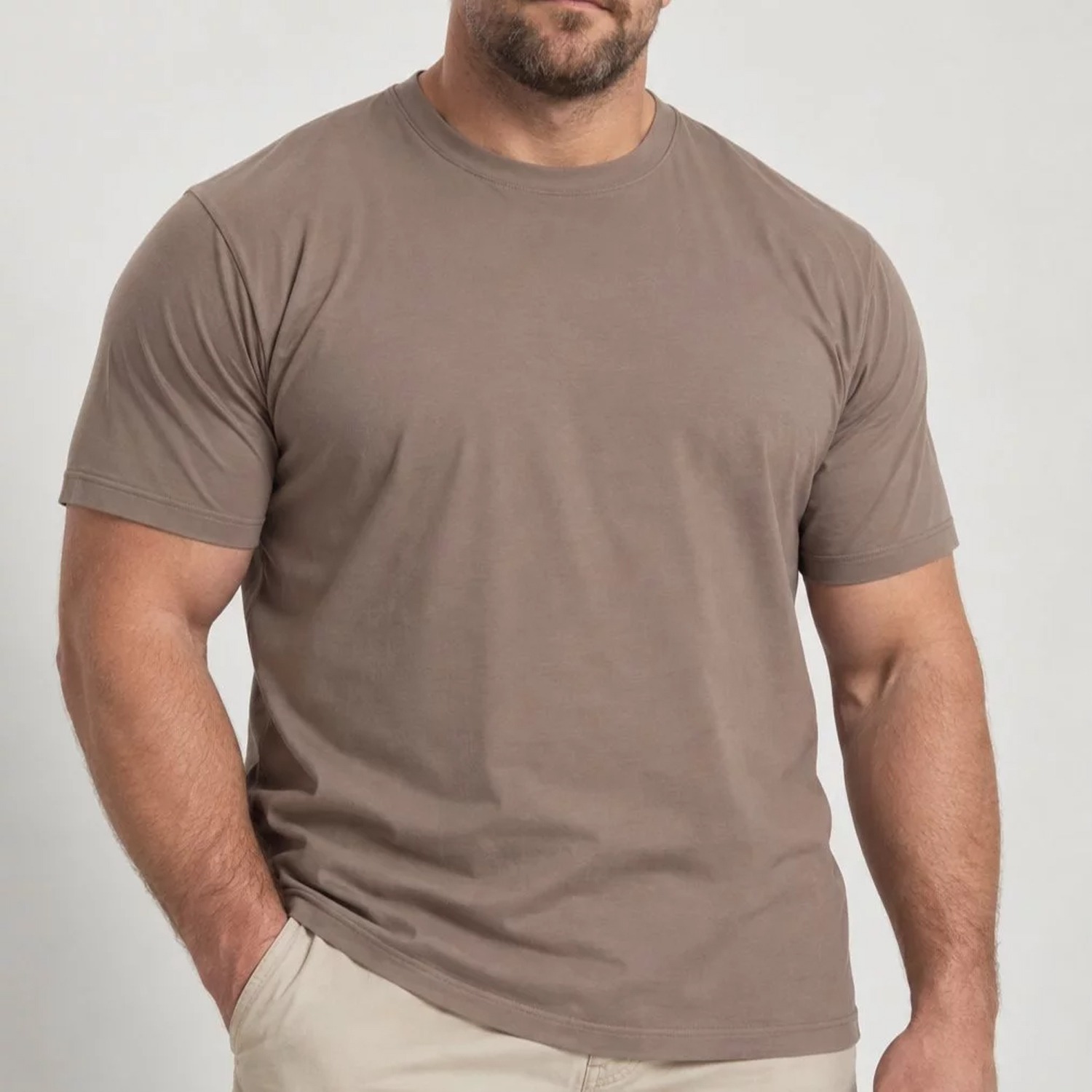 Eastlore Basic Tshirt Bigsize - Kaos Katun 24s Polos Pria Jumbo Size 