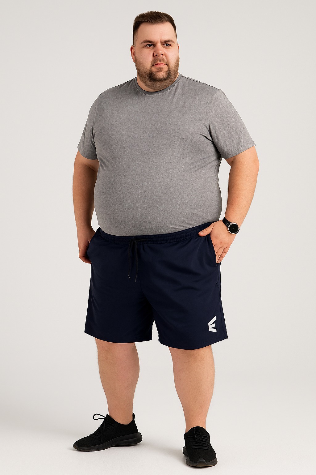 Eastlore Short Pant Sport Bigsize Original - Celana Training Gym Running Jumbo Size ES114