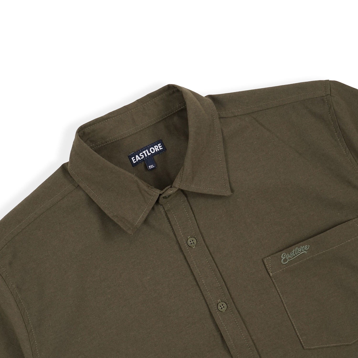 Eastlore Men Oxford Casual Shirt Bigsize Original - Kemeja Formal Pria Jumbo Size