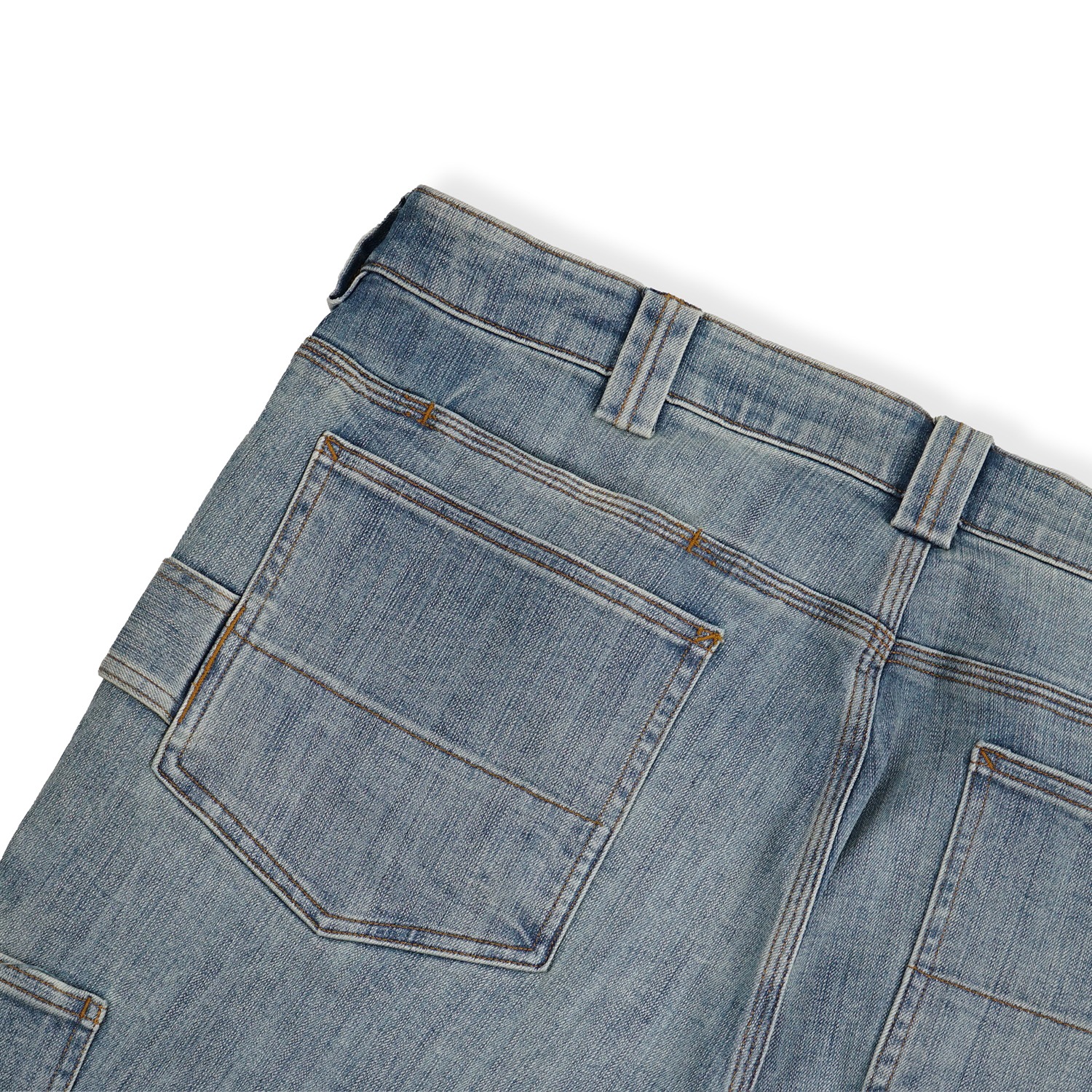 Men Carpenter Jeans Bigsize Original - Celana Denim Pria Jumbo Size