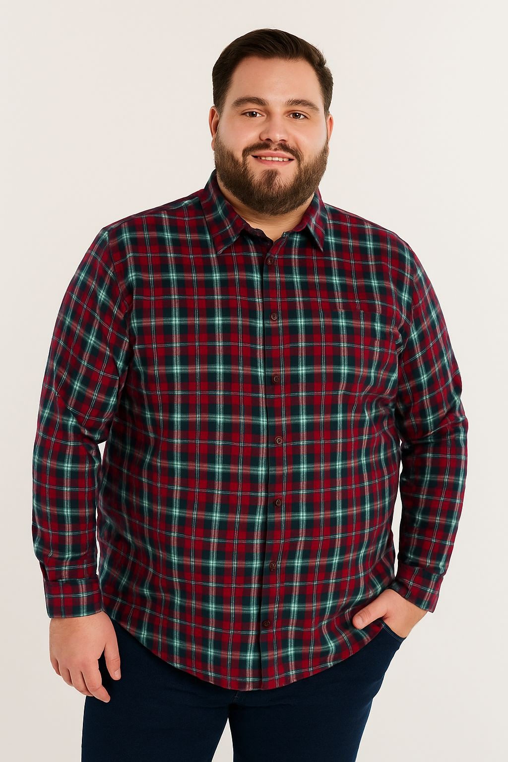 Eastlore Flannel Shirt Bigsize Original - Kemeja Pria Jumbo Size
