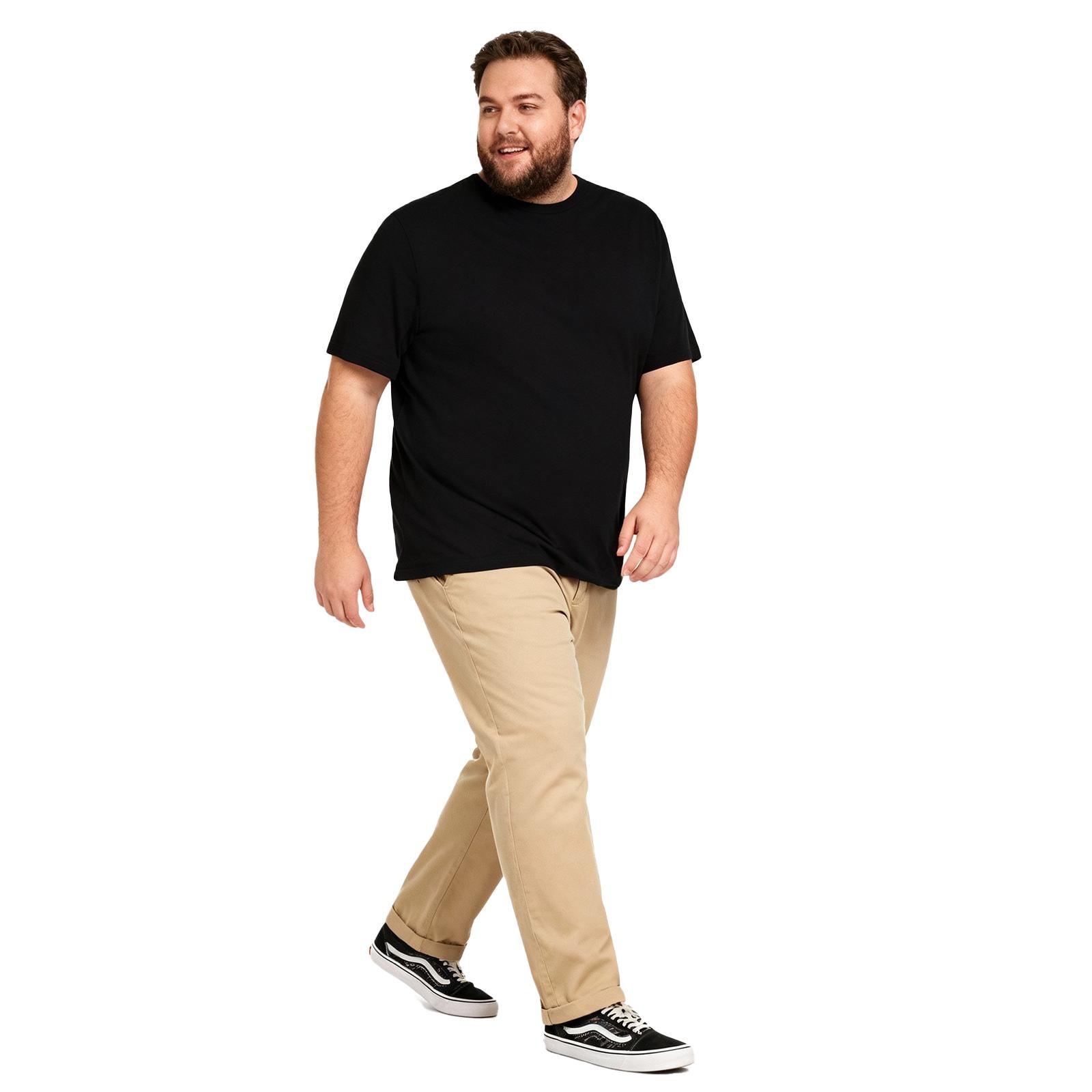 Eastlore Basic Tshirt Bigsize - Kaos Katun 24s Polos Pria Jumbo Size 