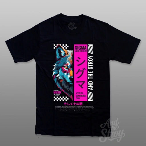 Image of  Andthestroy Tshirt ATS Black 115