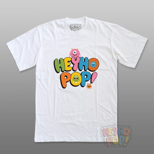 Image of  Heyho Pop! Tshirt White 006