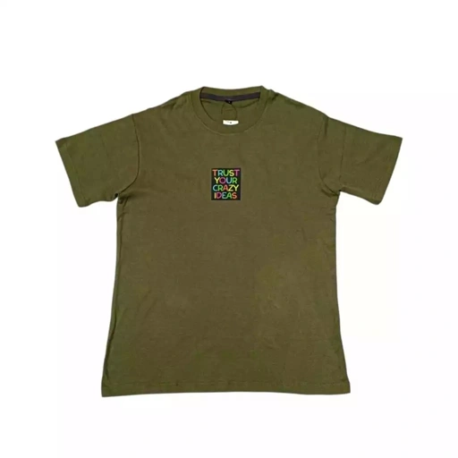 Image of MULES T-SHIRT TRUST GREEN ARMY