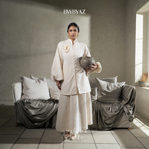 Image of BWBYAZ - PUSPA CITA RAYA - Nona Ratriyana Embroidery Tunic