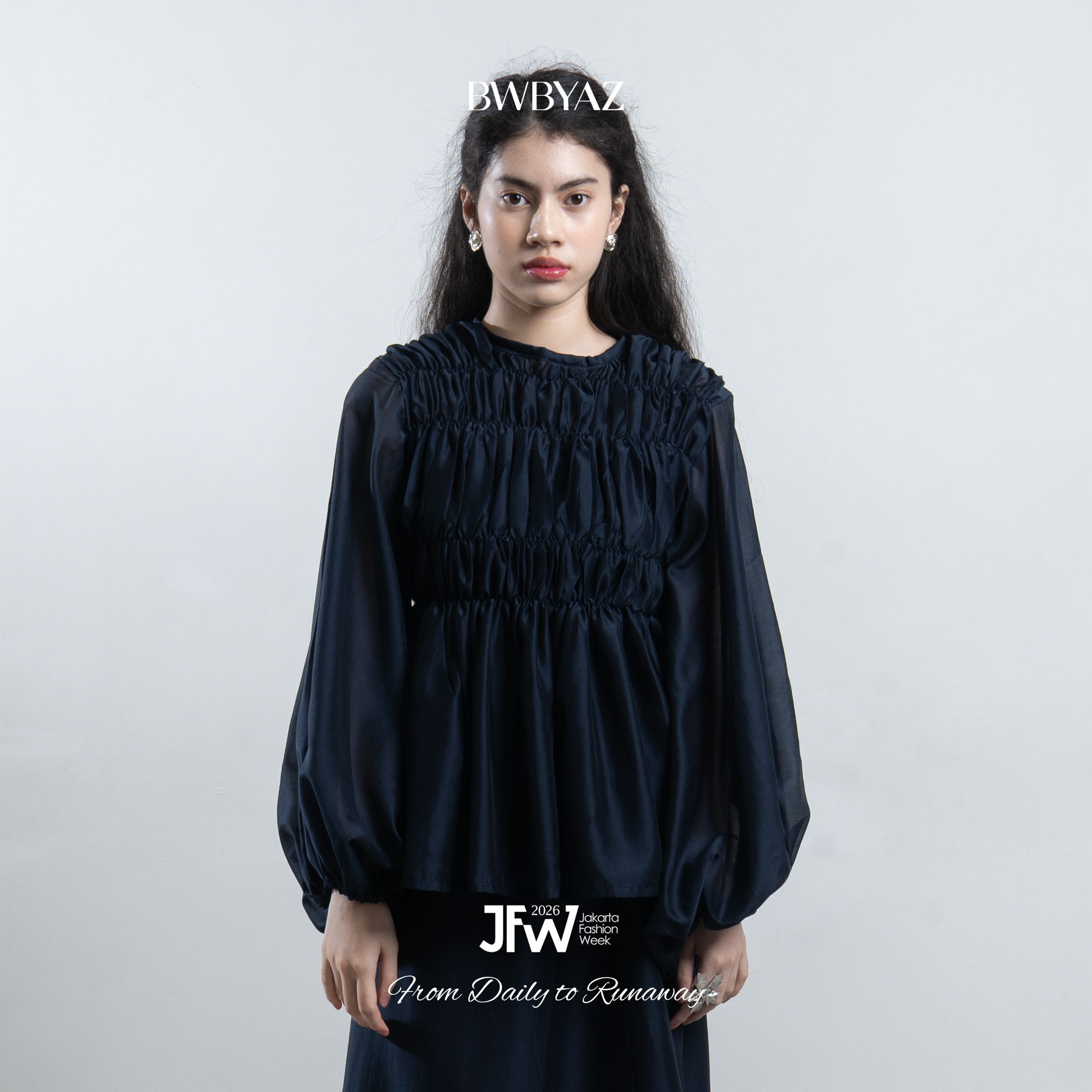BWBYAZ JFW COLLECTION - Solene Shirred Blouse