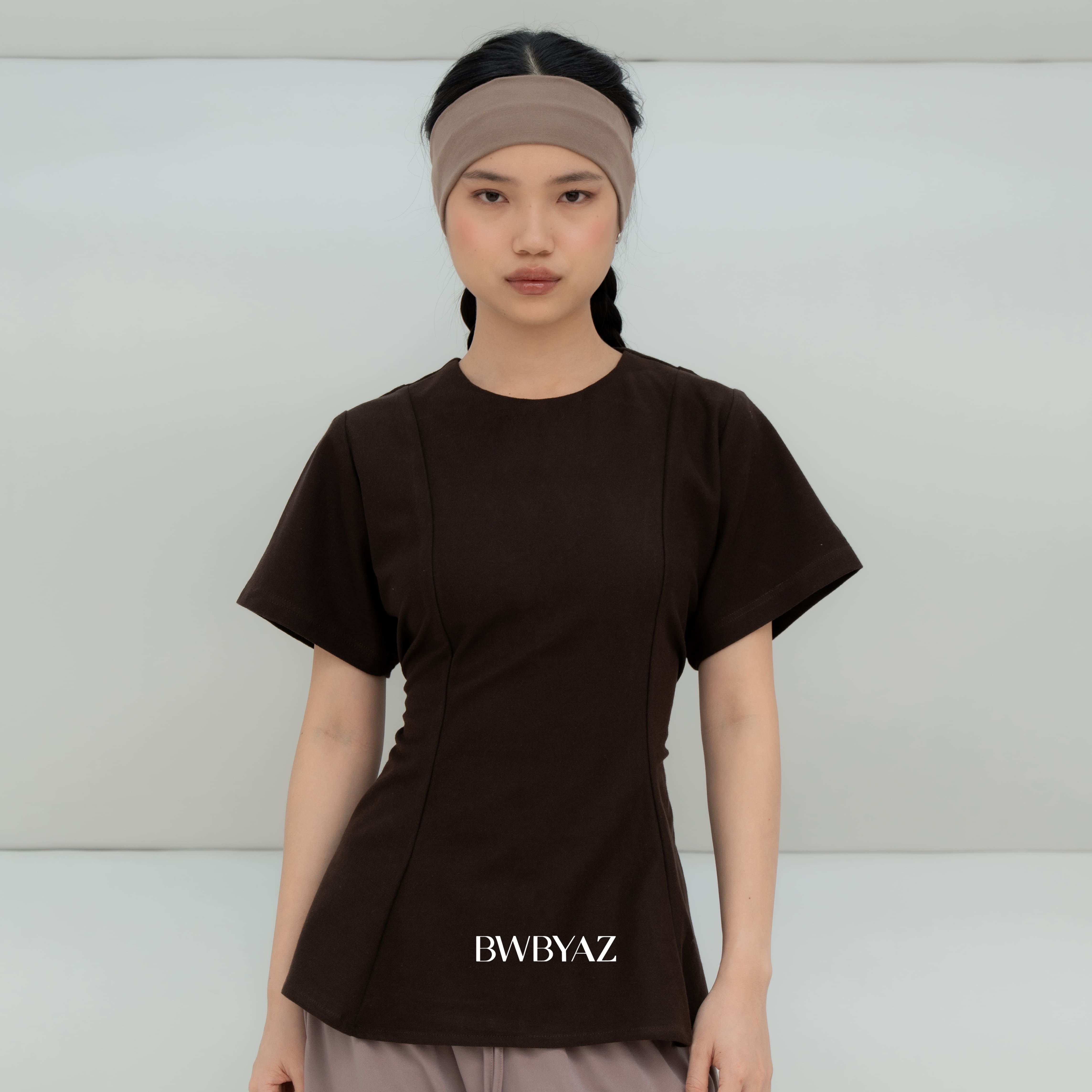 BWBYAZ - Zoe Peplum Shortsleeve
