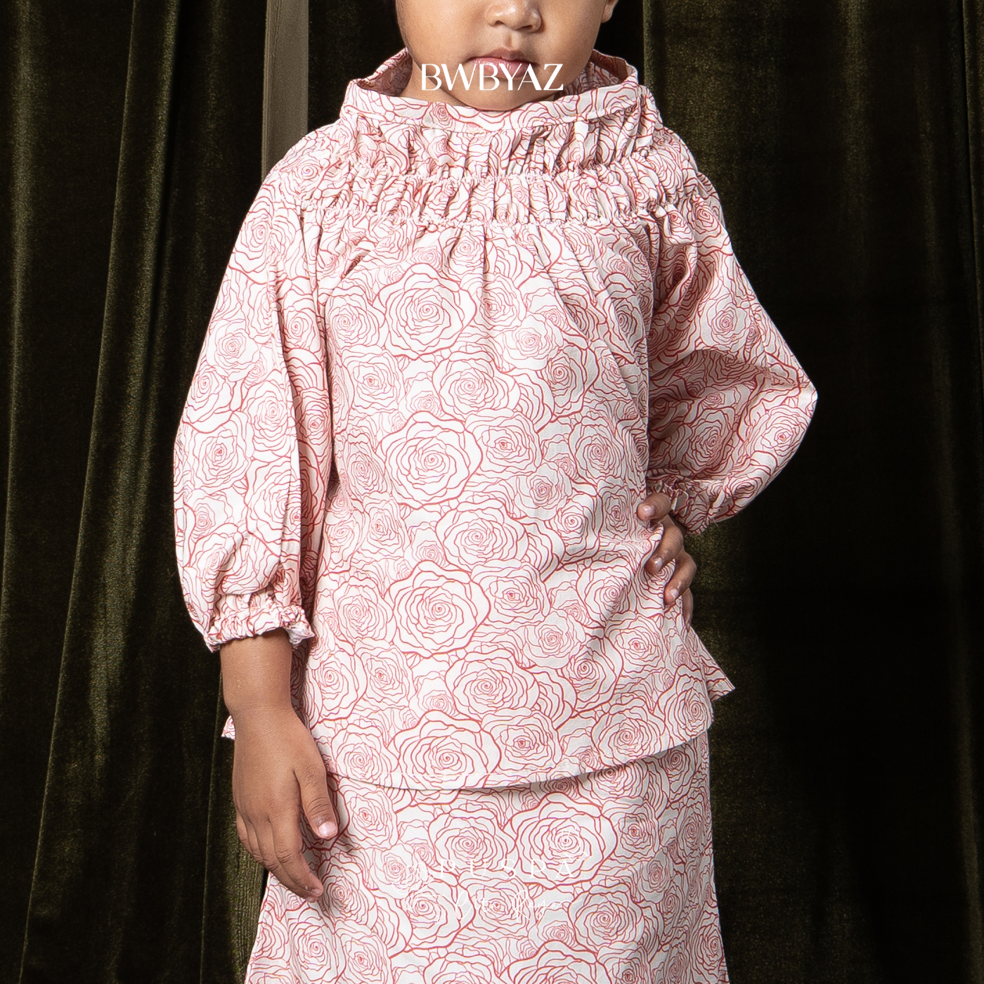 BWBYAZ - PUSPA CITA RAYA - Putri Milanika Top Kids (READY STOCK)