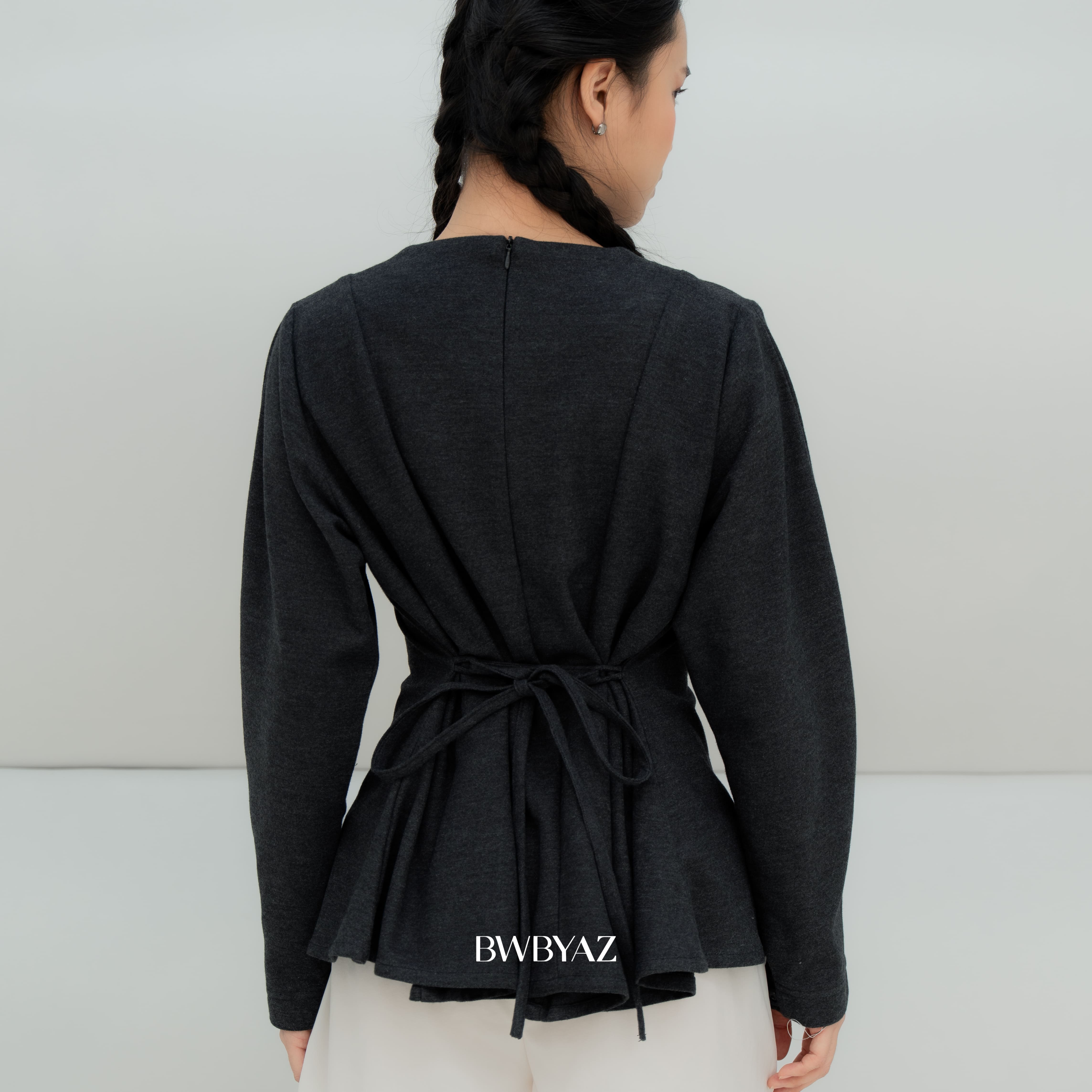 BWBYAZ - Zoe Peplum Longsleeve